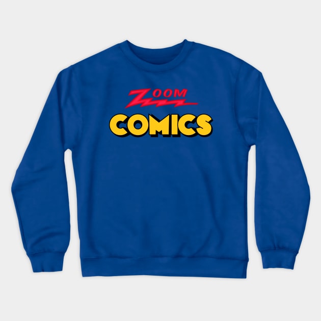 Zoom Comics Crewneck Sweatshirt by GodPunk